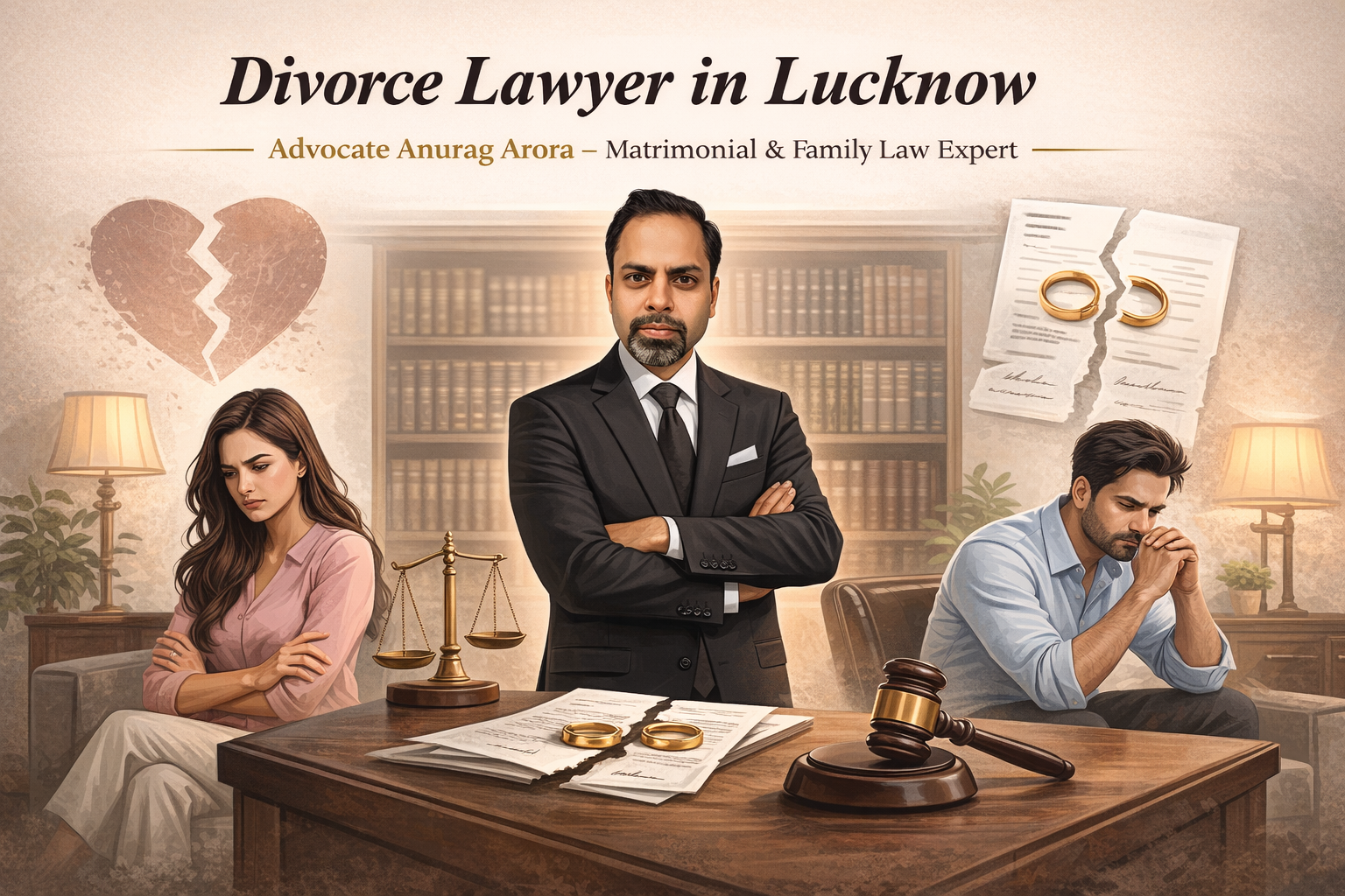 Best Divorce Lawyer in Lucknow - Advocate Anurag Arora