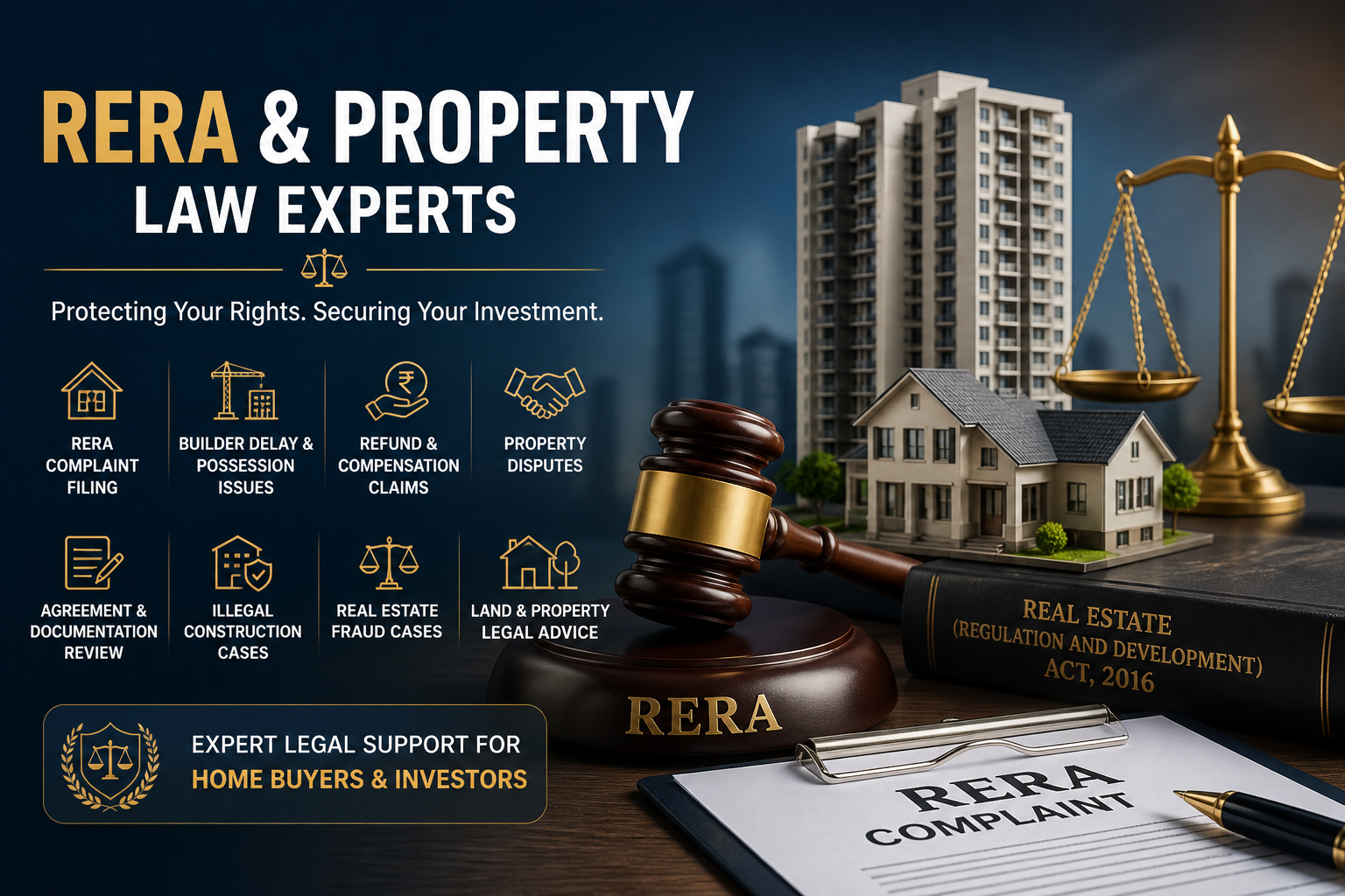 Best RERA & Property Lawyer in Lucknow - Advocate Anurag Arora