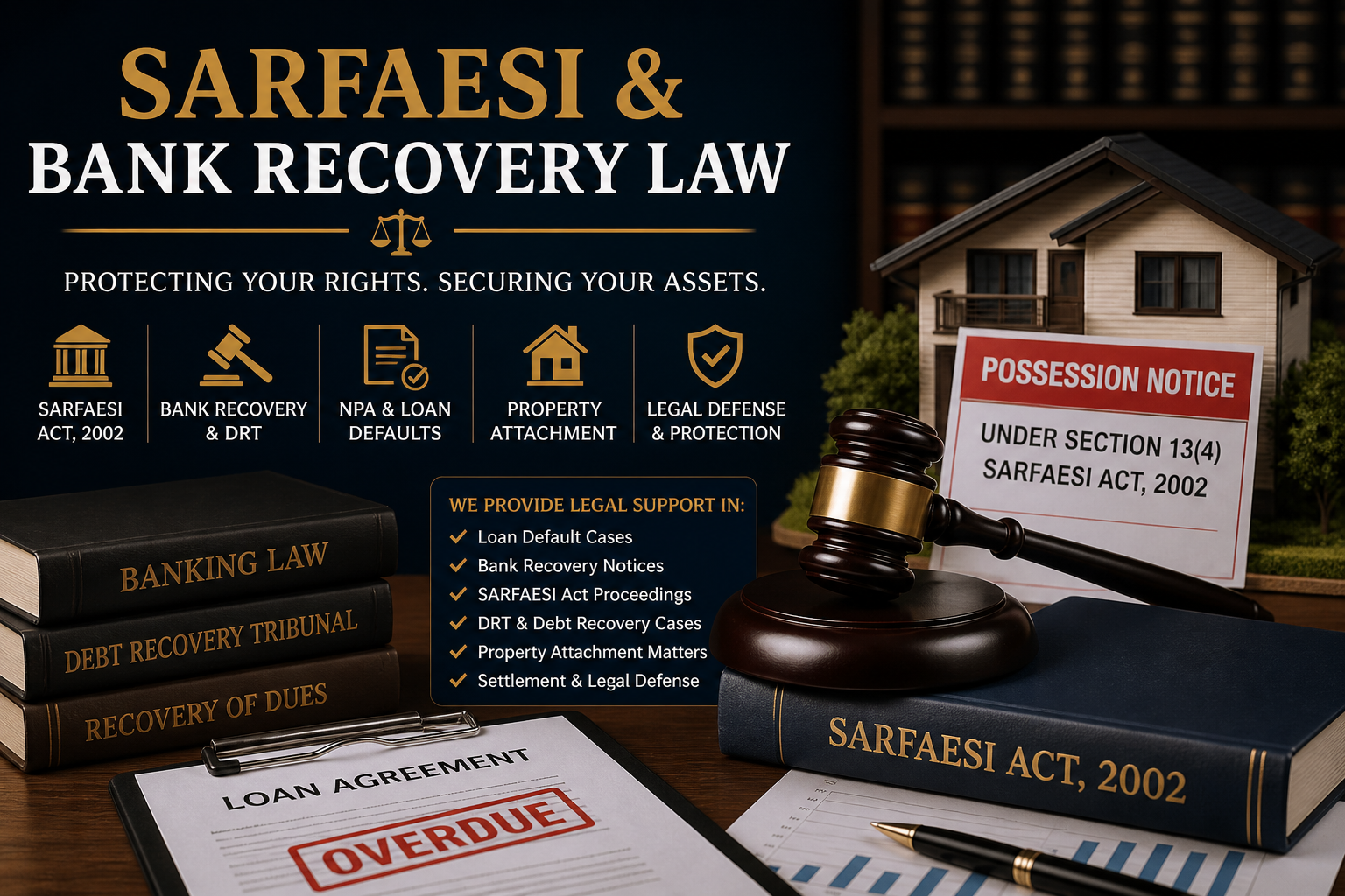 Best SARFAESI & Bank Recovery Lawyer in Lucknow - Advocate Anurag Arora